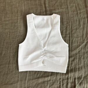 Aerie superchill rusched seamless bra top